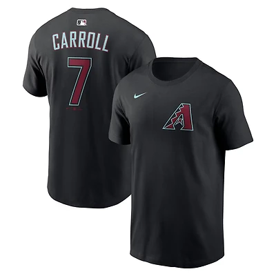 Nike Corbin Carroll Arizona Diamondbacks Name  Number T-Shirt