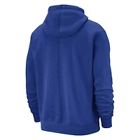 Nike Dallas Mavericks Courtside Versus Stitch Split Pullover Hoodie