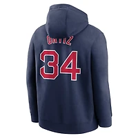 Nike David Ortiz Boston Red Sox Player Name  Number Club Pullover Hoodie