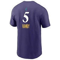 Nike Dearica Hamby Los Angeles Sparks Explorer Edition Name  Number T-Shirt