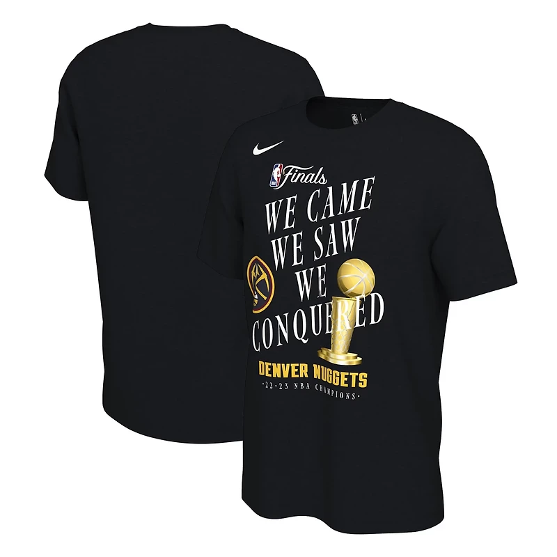 Nike Denver Nuggets 2023 NBA Finals Champions Celebration Trophy T-Shirt