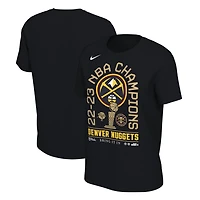 Nike Denver Nuggets 2023 NBA Finals Champions Locker Room T-Shirt