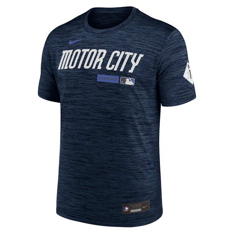Nike Detroit Tigers Authentic Collection City Connect Velocity Dri-FIT T-Shirt