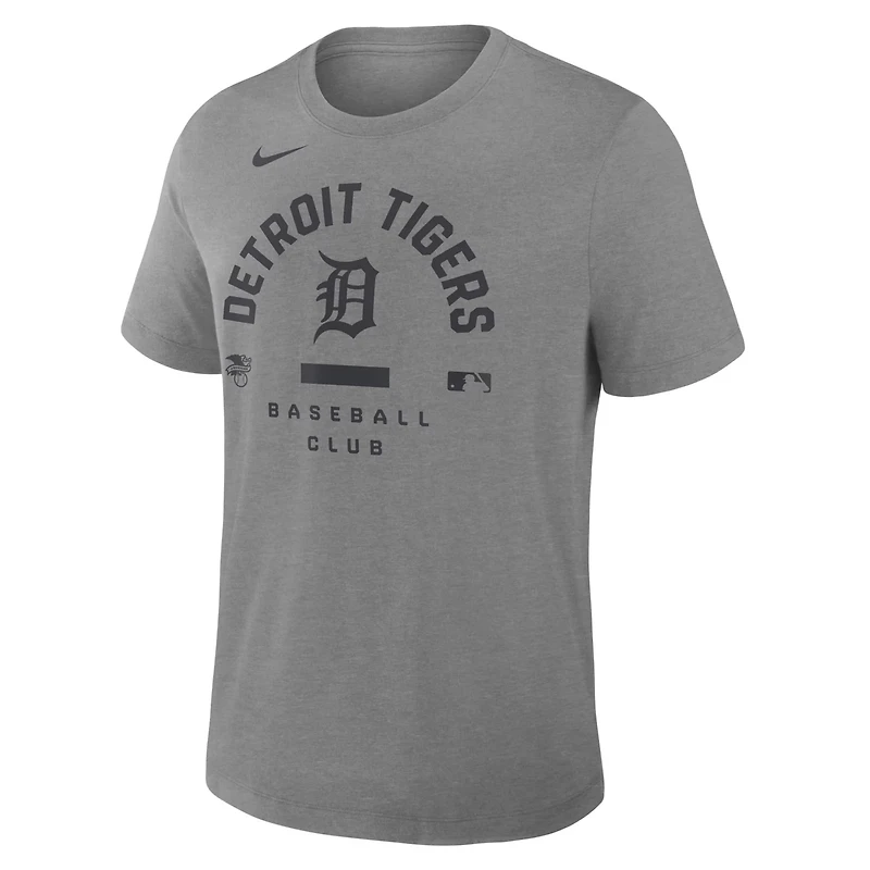 Nike Detroit Tigers Authentic Collection Early Work Tri-Blend Dri-FIT T-Shirt