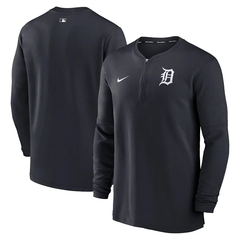Nike Detroit Tigers Authentic Collection Game Time Performance Quarter-Zip Top