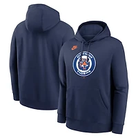 Nike Detroit Tigers Cooperstown Collection Logo Club Pullover Hoodie
