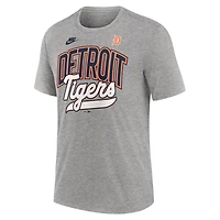 Nike Detroit Tigers Cooperstown Collection Retro Tri-Blend T-Shirt