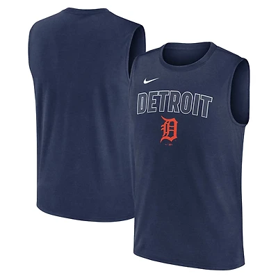 Nike Detroit Tigers Knockout Performance Muscle Tank Top