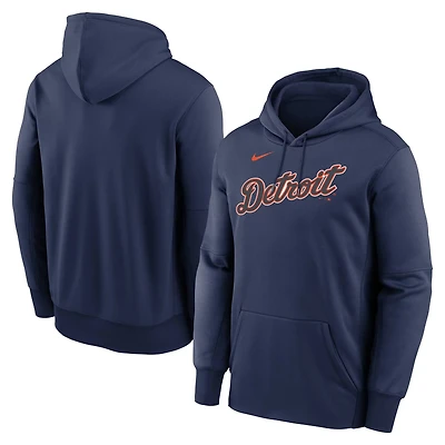 Nike Detroit Tigers Primary Wordmark Therma Hoodie