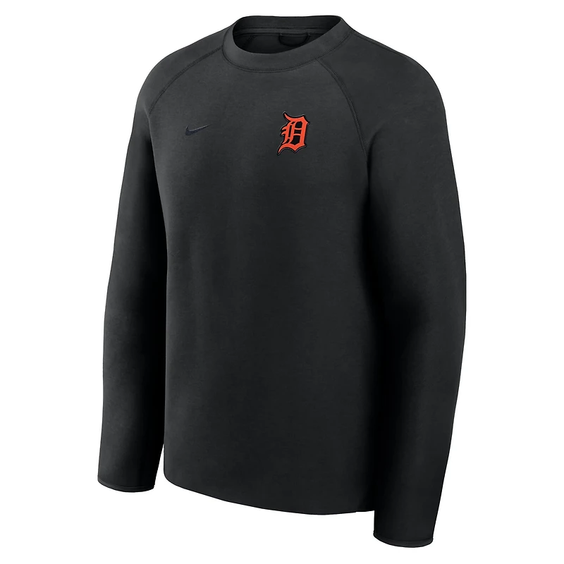 Nike Detroit Tigers Tech Fleece Raglan Sweatshirt