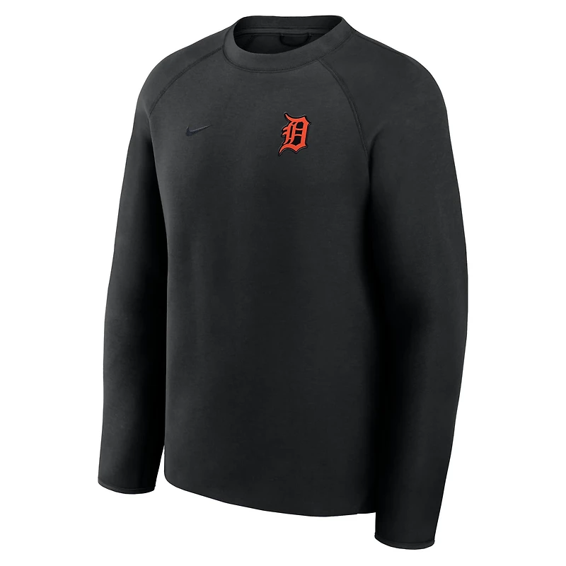 Nike Detroit Tigers Tech Fleece Raglan Sweatshirt