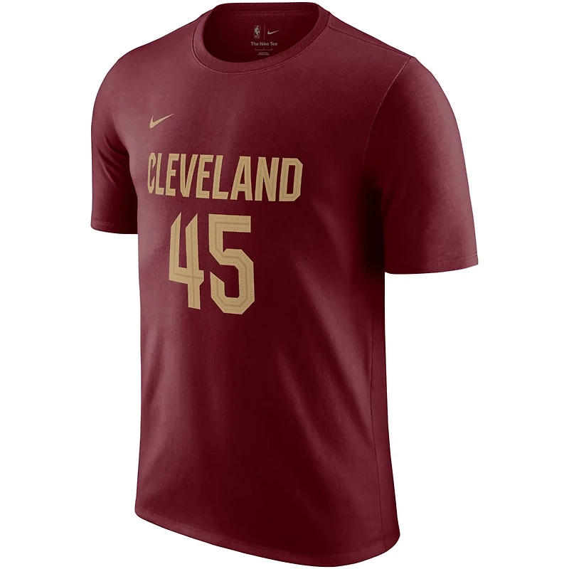 Nike Donovan Mitchell Cleveland Cavaliers Icon 2022/23 Name  Number T-Shirt