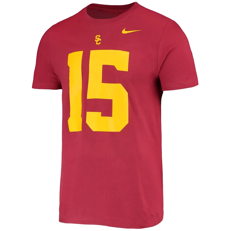 Nike Drake London USC Trojans 2022 NFL Draft Name  Number T-Shirt