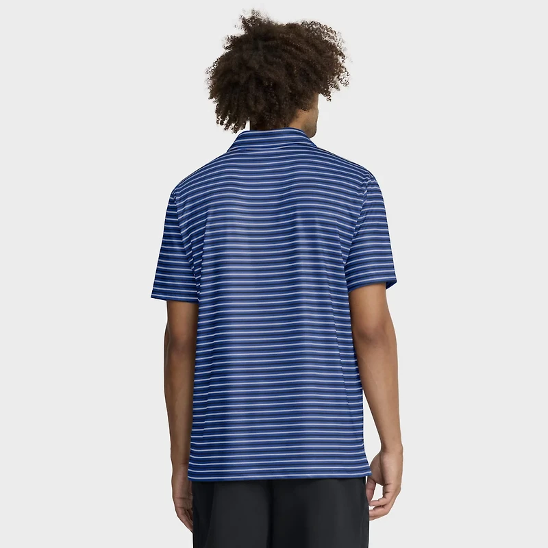 Nike Duke Blue Devils 2025 Coaches Premium Tour Stripe Dri-FIT Polo
