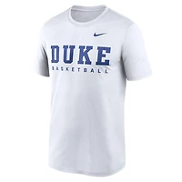 Nike Duke Blue Devils 2025 Courtside Basketball Legend Dri-FIT T-Shirt