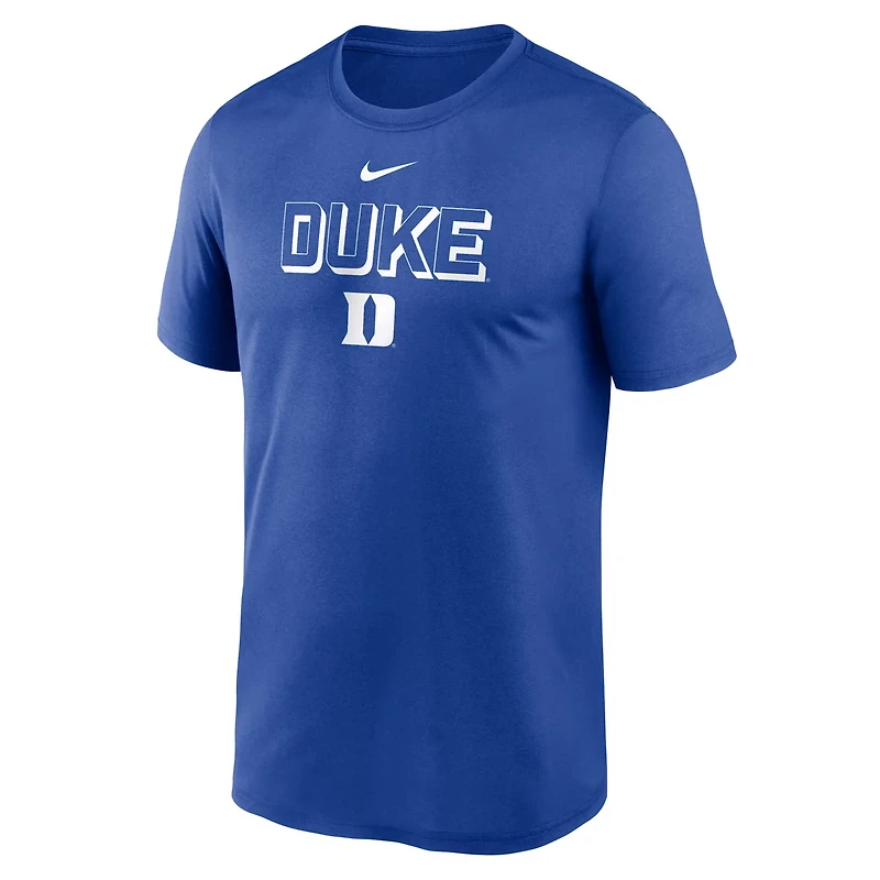 Nike Duke Blue Devils 2025 Sideline Legend Performance T-Shirt