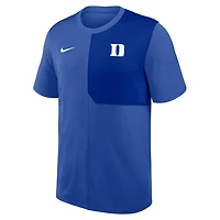 Nike Duke Blue Devils 2025 Sideline UV Performance Coach T-Shirt