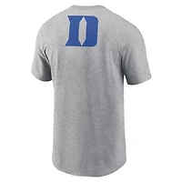 Nike Duke Devils Campus 2-Hit Primary Mascot T-Shirt