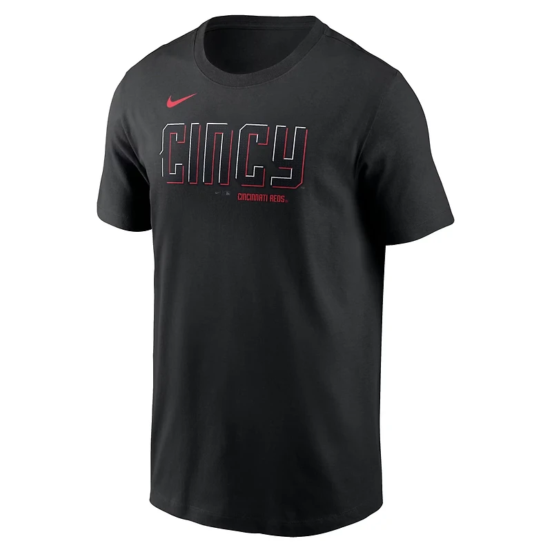 Nike Elly De La Cruz Cincinnati Reds City Connect Fuse Name  Number T-Shirt
