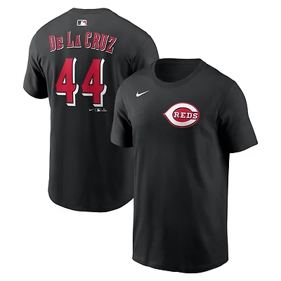 Nike Elly De La Cruz Cincinnati Reds Name  Number T-Shirt