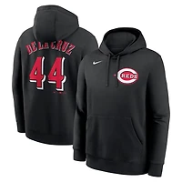 Nike Elly De La Cruz Cincinnati Reds Player Name  Number Club Fleece Pullover Hoodie