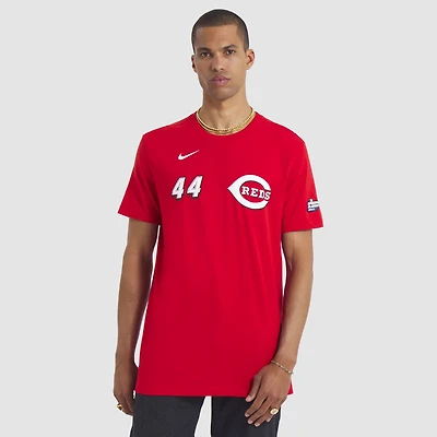 Nike Elly De La Cruz Cincinnati s 2025 MLB Speedway Classic Name  Number T-Shirt