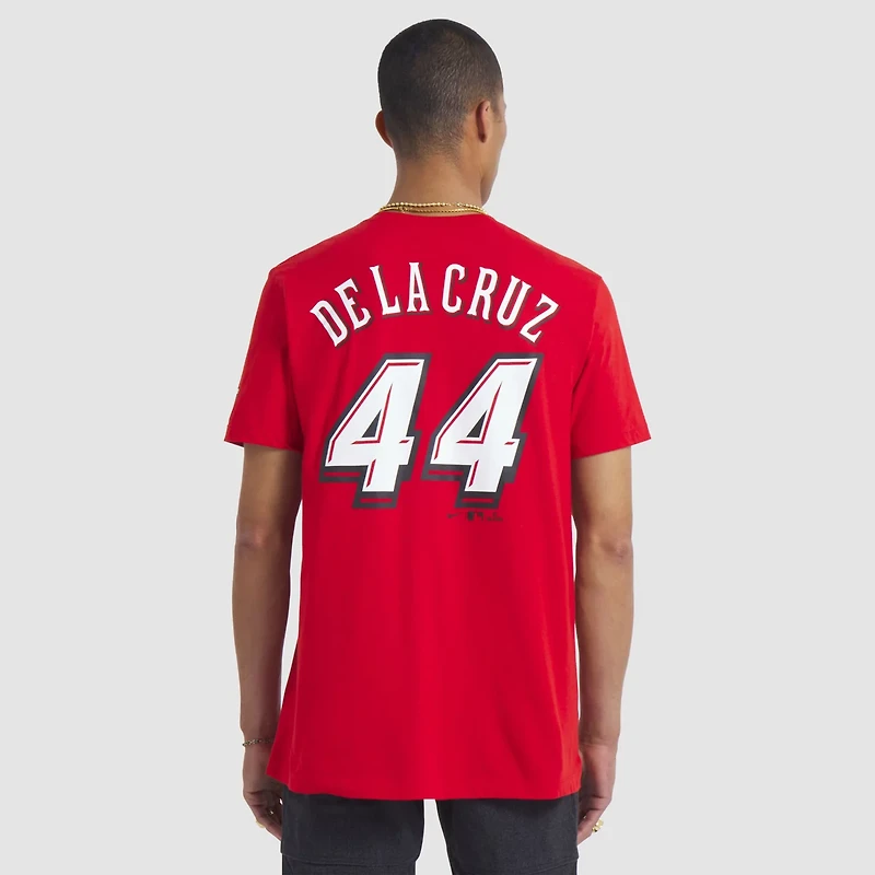 Nike Elly De La Cruz Cincinnati s 2025 MLB Speedway Classic Name  Number T-Shirt