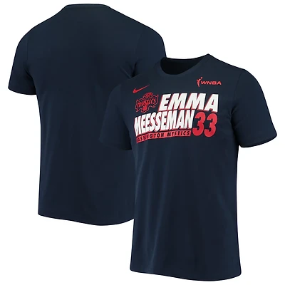 Nike Emma Meesseman Washington Mystics Name  Number Performance T-Shirt