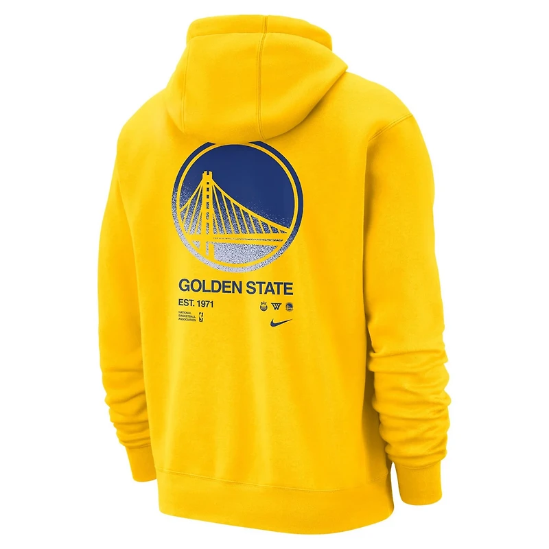 Nike en State Warriors Courtside Club Pullover Hoodie