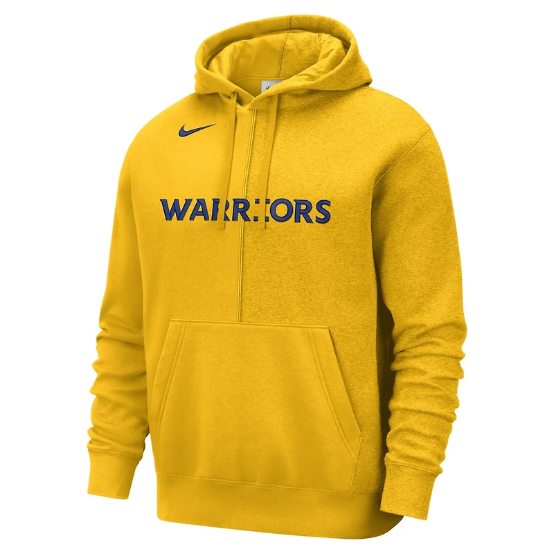 Nike en State Warriors Courtside Versus Stitch Split Pullover Hoodie