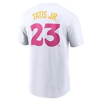 Nike Fernando Tatis Jr San Diego Padres City Connect Fuse Name  Number T-Shirt