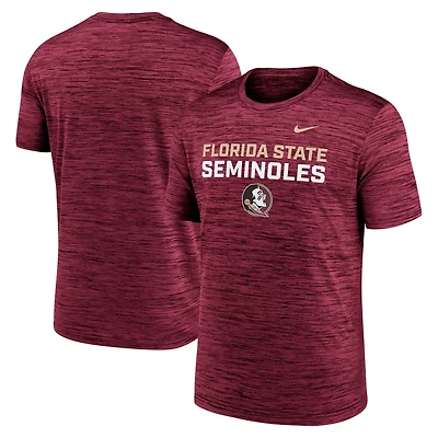 Nike Florida State Seminoles Campus Center Stack Velocity Performance T-Shirt