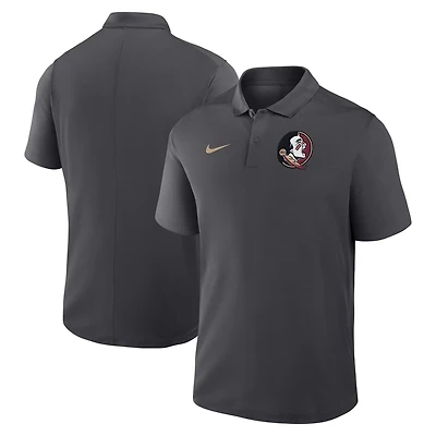 Nike Florida State Seminoles Primetime Victory Primary Logo Performance Polo