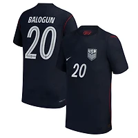 Nike Folarin Balogun Youth USMNT 2026 Away Match Authentic Jersey