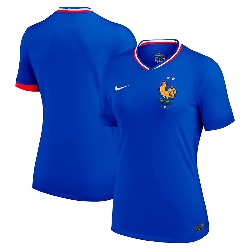 Nike France National Team 2024 Home Replica Blank Jersey
