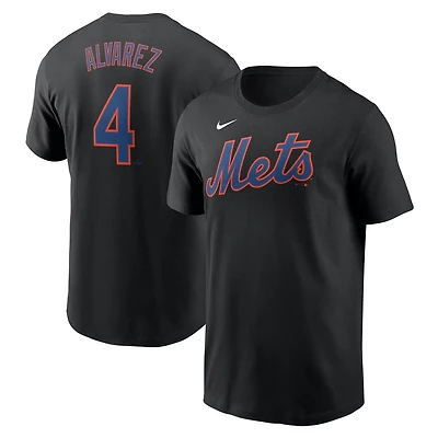 Nike Francisco Alvarez New York Mets Fuse Name  Number T-Shirt