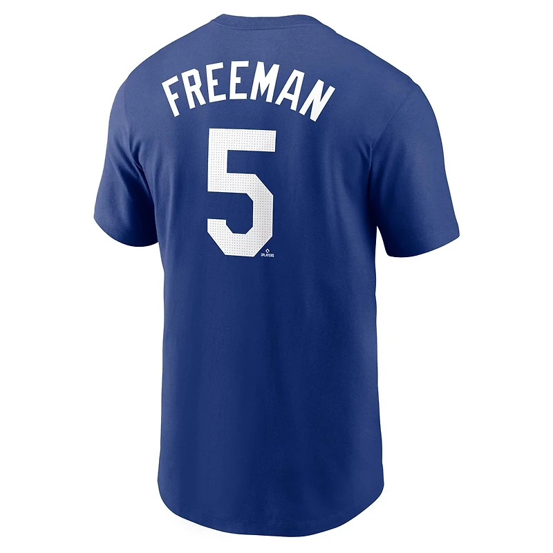 Nike Freddie Freeman Los Angeles Dodgers 2025 World Series Champions Name  Number T-Shirt