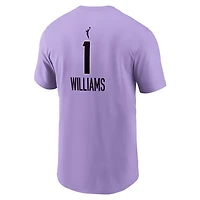 Nike Gabby Williams Golden State Valkyries Explorer Edition Name  Number T-Shirt