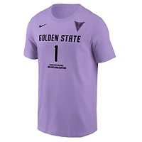 Nike Gabby Williams Golden State Valkyries Explorer Edition Name  Number T-Shirt