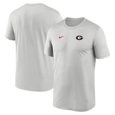 Nike Georgia Bulldogs 2025 Sideline Small Logo Legend Performance T-Shirt