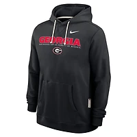 Nike Georgia Bulldogs 2025 Sideline Standard Issue Dri-FIT Hoodie