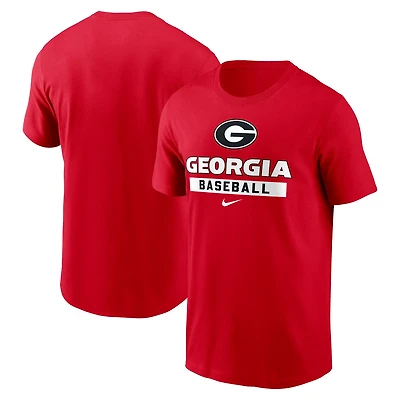Nike Georgia Bulldogs Baseball T-Shirt