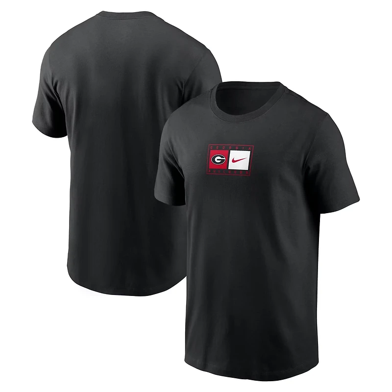 Nike Georgia Bulldogs Campus Logo Swoosh T-Shirt