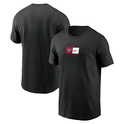 Nike Georgia Bulldogs Campus Logo Swoosh T-Shirt