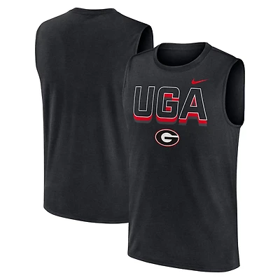 Nike Georgia Bulldogs Primetime Tricode Legend Performance Tank Top