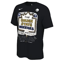 Nike Golden State Warriors 2022 NBA Finals Champions Celebration Expressive T-Shirt