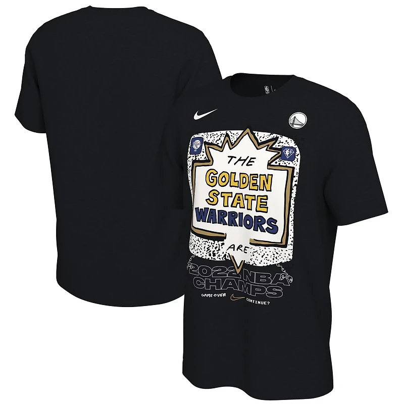 Nike Golden State Warriors 2022 NBA Finals Champions Celebration Expressive T-Shirt