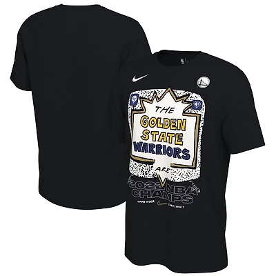 Nike Golden State Warriors 2022 NBA Finals Champions Celebration Expressive T-Shirt