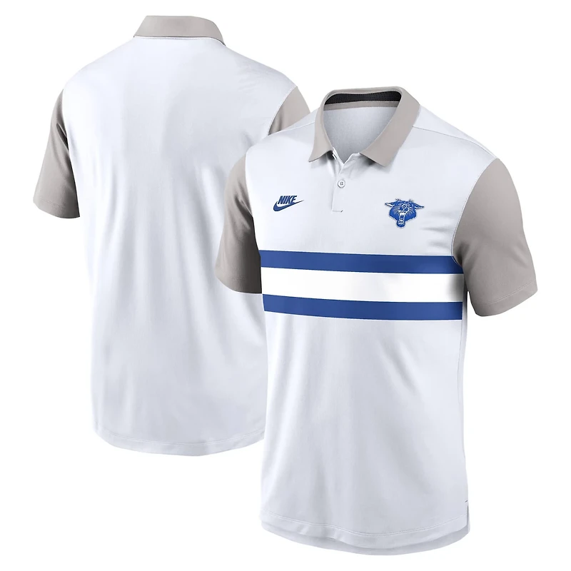 Nike Gray Kentucky Wildcats Athletic Prep Legacy Logo Vapor Dri-FIT Polo