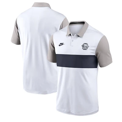 Nike Gray Penn State Nittany Lions Athletic Prep Legacy Logo Vapor Performance Polo